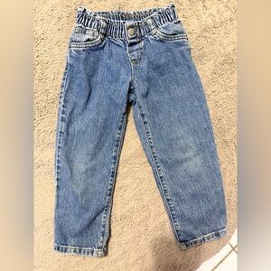 Toddler Classic Blue Denim Jeans